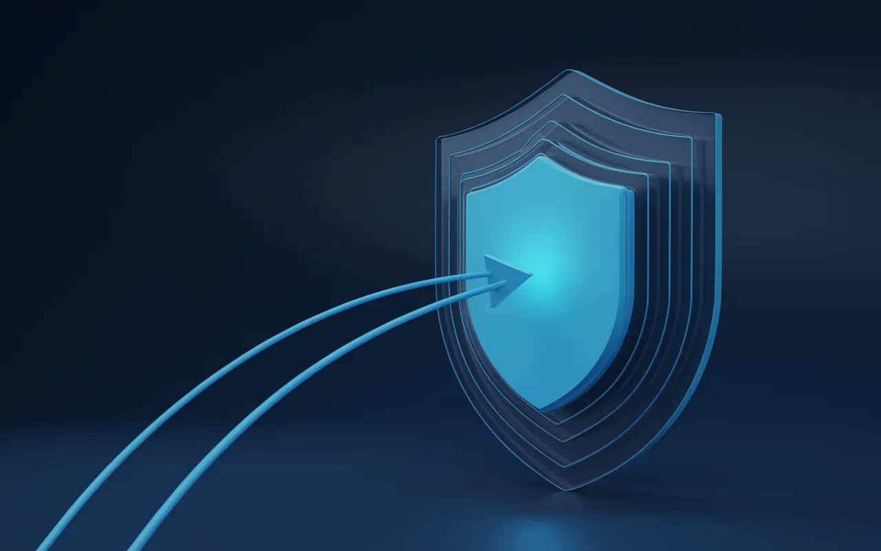 Abstract illustration representing cybersecurity
