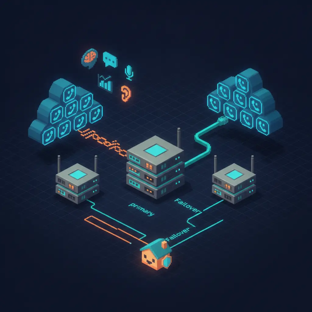 Illustration for Is wireless or wired backup internet the better failover option? — Telecommunications service provider