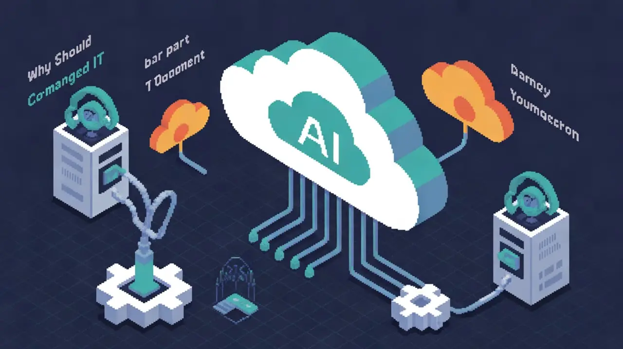 Illustration for Why should cybersecurity be part of your managed IT agreement? — Telecommunications service provider