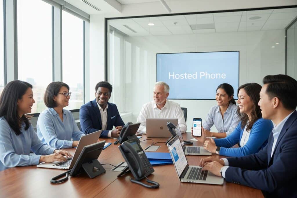 hosted phone system business