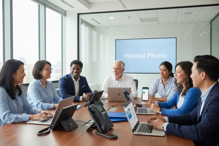 hosted phone system business