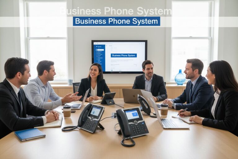 business phone system office