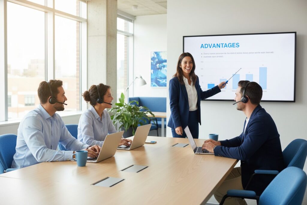 hosted pbx team collaboration