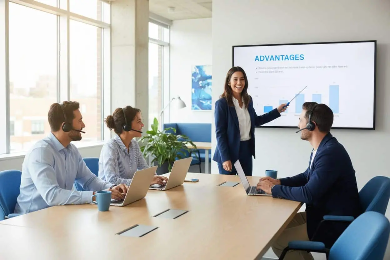 hosted pbx team collaboration