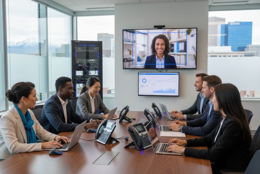 business team VoIP