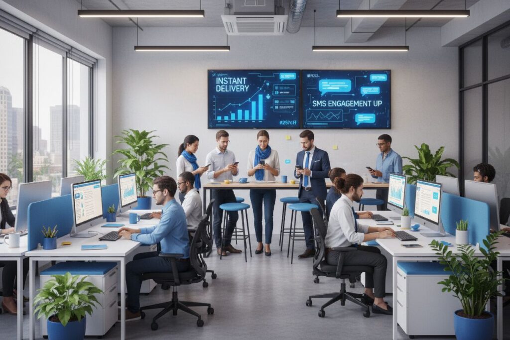 business sms communication