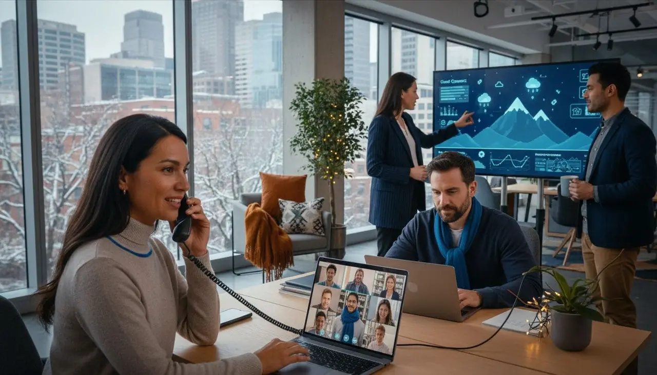 modern office communications