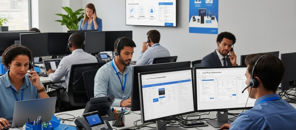 cloud phone system implementation