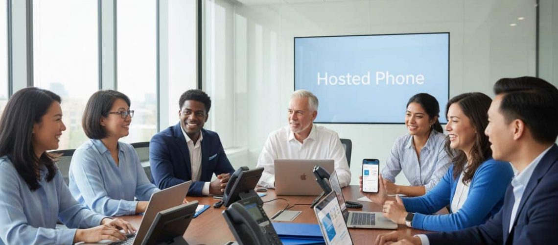 hosted phone system business