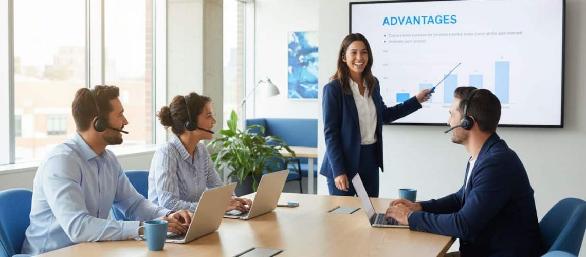 hosted pbx team collaboration