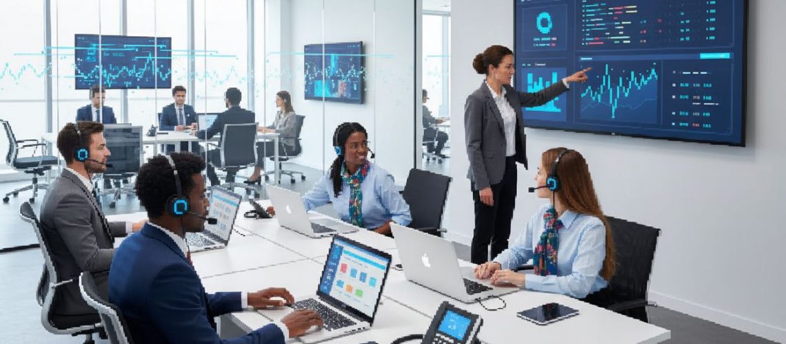 business VoIP office