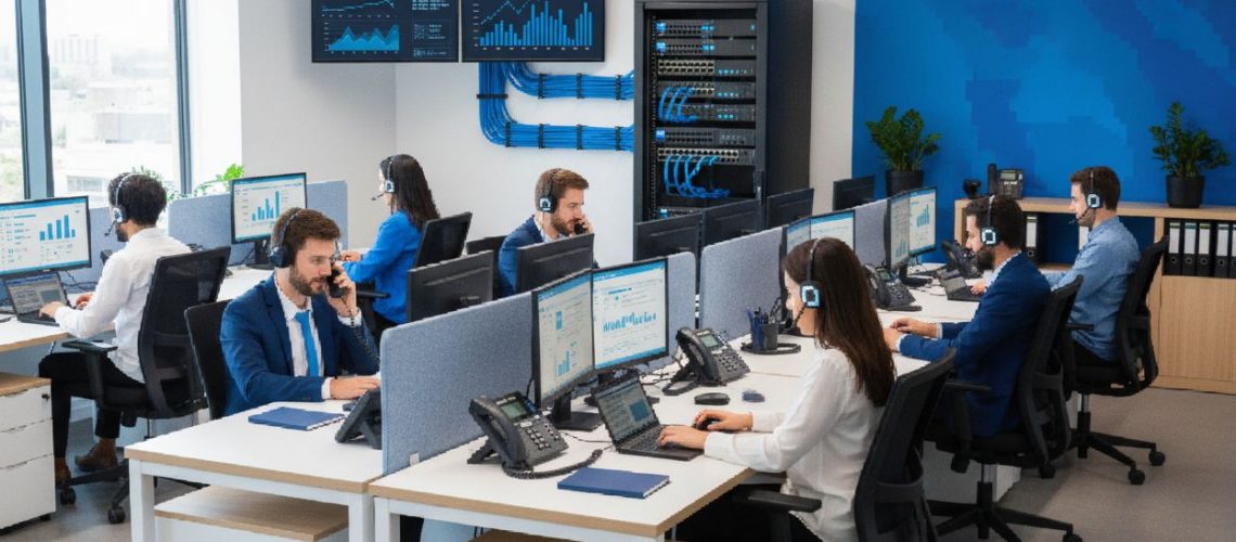 business voip office