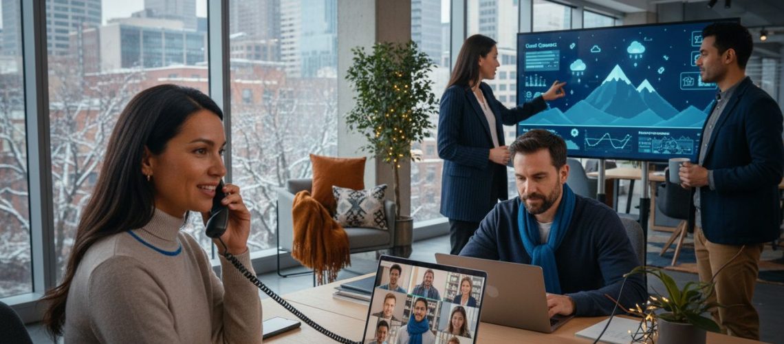 modern office communications